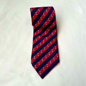 Hermes “Sitting Bear” Silk Tie